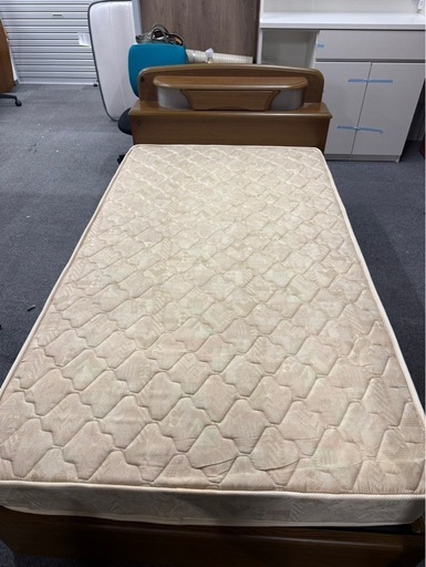 セミダブルベッド　マットレス　フレームセット　　セミダブルベッドフレーム