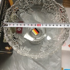 ドイツ製フルーツ皿　未使用です。の画像