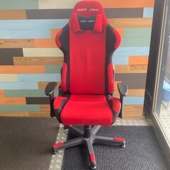 店頭引き渡し 中古 DXRACER ゲーミングチェア FORMULA ストッパー リクライニングの画像