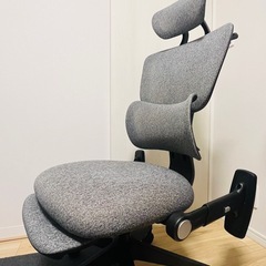 美品　藤沢工業 TOKIO EN01/エンジニアモデル/オフィスチェア グレーの画像