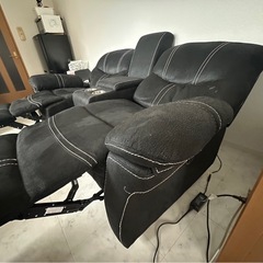 2人掛け電動ソファー
の画像