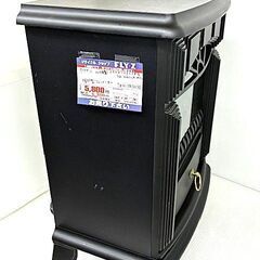 ヤマゼン　暖炉型ファンヒーター YDH-SK10(B)  2018年製の画像