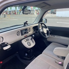 平成21年　ミラココア　ココアベージュマイカメタリック 走行107500キロ　車検令和8年10月まで　ミラー型バックカメラ　タイミングチェーン車　の画像