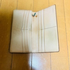 【10/24(金)まで】【長財布】財布 キプリス CYPRIS ロングウォレット メンズ 革 ブランド ブラック 目立った傷や汚れなしの画像