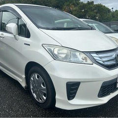 H24 フリードハイブリッド　車検9年2月　ドラレコ　テレビ、ナビの画像