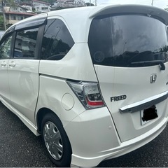 H24 フリードハイブリッド　車検9年2月　ドラレコ　テレビ、ナビの画像