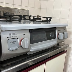 【受付終了】【Rinnai】グリル付ガステーブルの画像