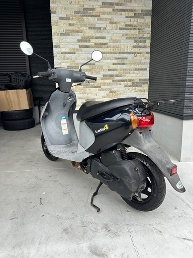 SUZUKI レッツ4 実働 バッテリー、プラグ等新品　オイル交換 最短で即日の配送も可能ですのでご相談ください　通勤、通学にいかがでしょうか？　安心の4ストFI車