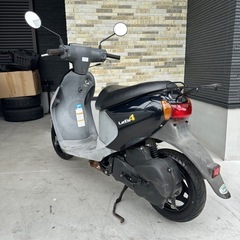 SUZUKI レッツ4 実働 バッテリー、プラグ等新品　オイル交換 最短で即日の配送も可能ですのでご相談ください　通勤、通学にいかがでしょうか？　安心の4ストFI車の画像