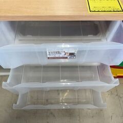 J3098【リユースのサカイ柏店】３段プラチェスト　木目天板　タンス　収納棚　クリーニング済み の画像