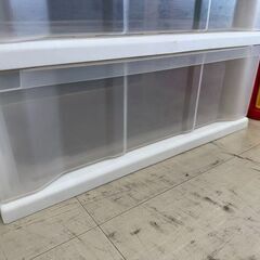 J3098【リユースのサカイ柏店】３段プラチェスト　木目天板　タンス　収納棚　クリーニング済み の画像