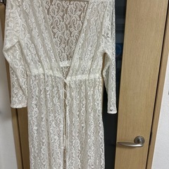 マタニティフォト撮影に🤰レースカーディガンの画像