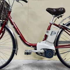 173整備済新基準パナソニック電動アシスト自転車26インチ中古車の画像