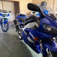 YAMAHA YZF-R1 実動 整備済み 屋内保管 美車 マフラー付き 希少 初期型 旧車 スーパースポーツの画像