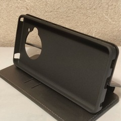 SHARP AQUOS R7手帳型　カード収納　スタンド機能　ブラック　マグネットの画像