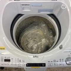 ID:678101　全自動洗濯機８ｋ　シャープ　２０２１年製　　※終了アラーム鳴らないの画像