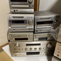 CDデッキ　CDプレイヤー　MDプレイヤー　動作未確認ジャンクまとめ売り　商品説明に型番一覧　業者向けの画像