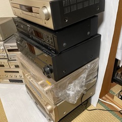 CDデッキ　CDプレイヤー　MDプレイヤー　動作未確認ジャンクまとめ売り　商品説明に型番一覧　業者向けの画像