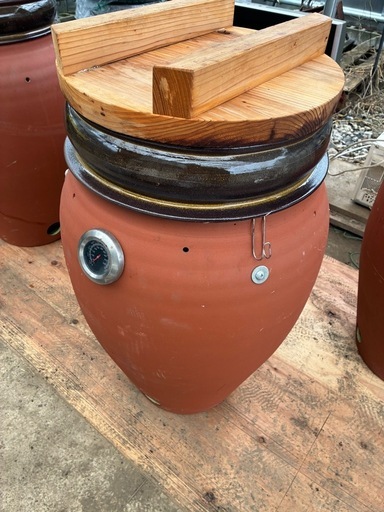 壺焼き芋　壺セット　①