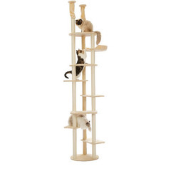 【美品】突っ張り棒キャットタワーの画像
