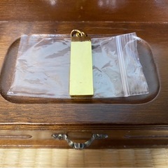 【K18刻印】トップネックレス　ゴールドの画像
