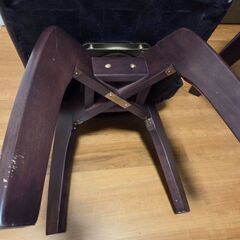 【0円•差し上げます】ダイニングチェア4台　回転椅子　キズ有り　の画像