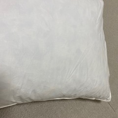 【美品】無印良品 枕+枕カバーの画像