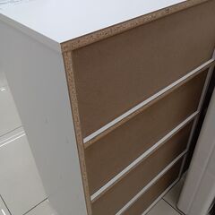 ★リユースのサカイ日立店★HJ8095  収納棚 ホワイト H93×D37.5×W59.5 クリーニング済み の画像