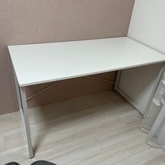 パソコンデスク 120cm幅 奥行60cm 平机 ワークデスク テーブル 長机 ※10/24午前までのお渡しの画像