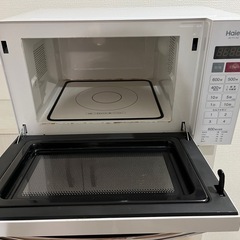 電子レンジ　Haier 2018年製の画像