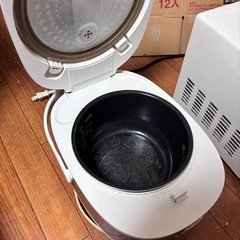 電子レンジ炊飯器セットの画像