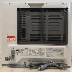 美品　ガスファンヒーター　NC-24FSF 19年製　ガスホース付きの画像