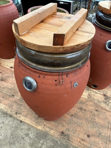 壺焼き芋　壺セット　②