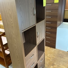【ジャングルジャングル深井店】★本棚 茶 ブラウン 収納家具 ブックシェルフ 堺市（中区 堺区 東区 西区 南区 北区）和泉市 河内長野市 富田林市 松原市 狭山市 深井 【FU2795】の画像