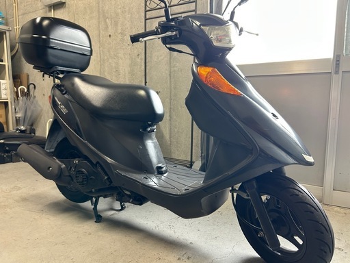 【自賠責付き】スズキ アドレスV125@神奈川県川崎市麻生区より〜4stFIスクーター車体