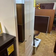【ジャングルジャングル深井店】★ニトリ マルチタンス クエス 100WH ホワイト 白 収納家具 家具 衣類収納 簡易クリーニング済 堺市（中区 堺区 東区 西区 南区 北区）和泉市 河内長野市 富田林市 松原市 狭山市 深井 【FU2798】の画像