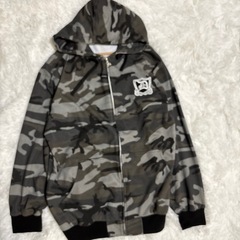O.P ロサンゼルステリトリー セットアップ 迷彩服フード メンズ4XLの画像