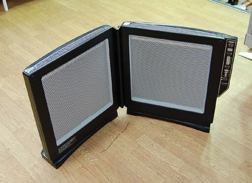TOYOTOMI 遠赤外線電気パネルヒーター EPH-121 DeuxR POELE ブラック 折りたたみ可能 動作確認済み トヨトミ 暖房 電気ヒーター 札幌市 清田区 平岡