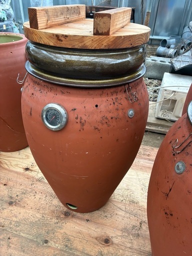 壺焼き芋　壺セット　③