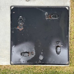 スノーピーク風　焚き火台Ｍの画像