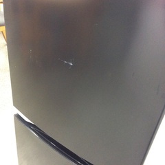 【明るく見やすい庫内】2ドア冷凍冷蔵庫 TOSHIBA 東芝 GR-R15BS(K) 153L 2020年製:セミマットブラックの画像