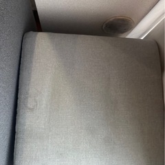 ソファー 3人掛け　　オットマンつき付きの画像