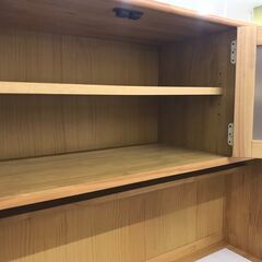 【ジャングルジャングル広陵店】家具　レンジボード　ナチュラル　【ジモティー特別価格！！】の画像