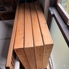 木製フェンス ４枚の画像