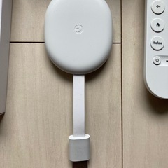 付属品全てあり　Google グーグル GA01919-JP [Chromecast with Google TV](4Kモデル)の画像