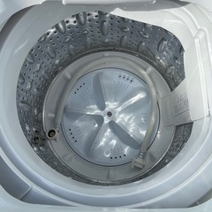 ヤマダ 洗濯機 6.0kg YWM-T60H1 2021年製の画像