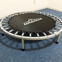 DABADA トランポリン 大型102cm 折りたたみ式 耐荷重110kg バネ15巻き　脚部高耐久ラバーゴム　ダバダ静音スポーツ器具 家庭用の画像
