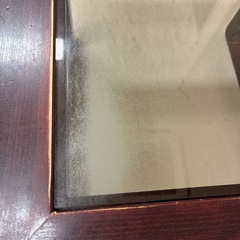 ガラス板テーブルの画像