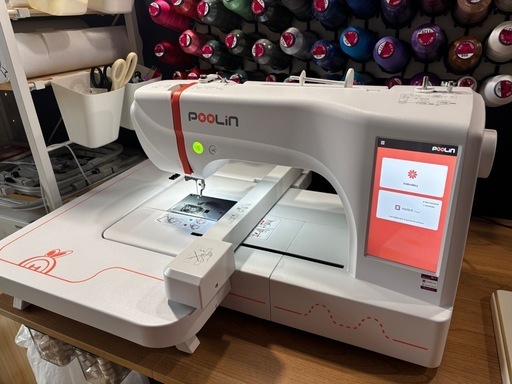 【美品】刺繍ミシン　Poolin EOC06