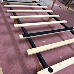 簡易ベッドマットレス付の画像